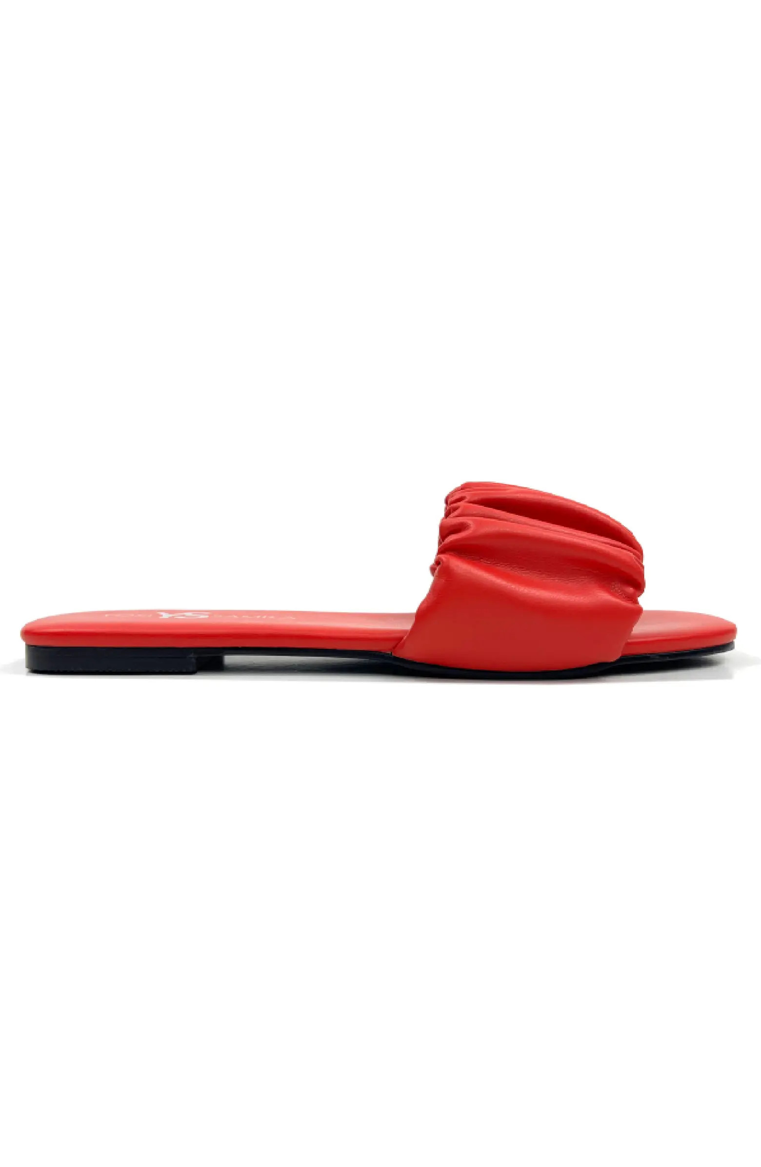 Naomi Ruched Slide Sandal (Women) | Nordstrom