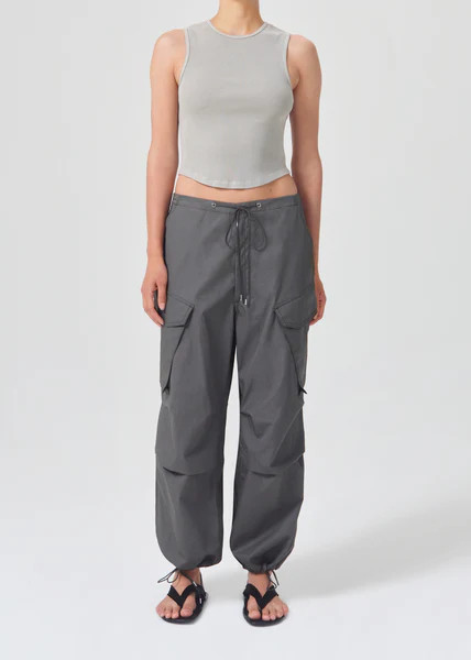 Ginerva Cargo Pant in Caviar | AGOLDE