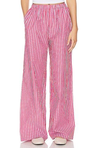 Lovers and Friends Maxy Pant in Red & White from Revolve.com | Revolve Clothing (Global)
