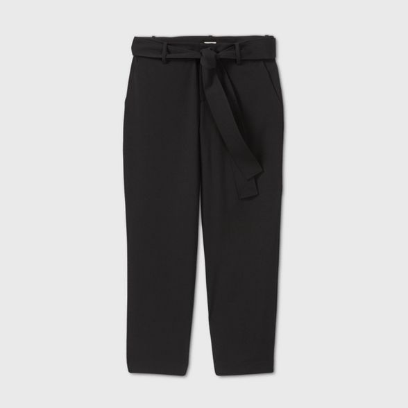 Women's Tie Waist Straight Pants - A New Day™ Pants (Regular & Plus) | Target