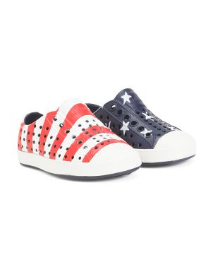 Jefferson Star Print Slip On Loafers (Toddler) | Marshalls