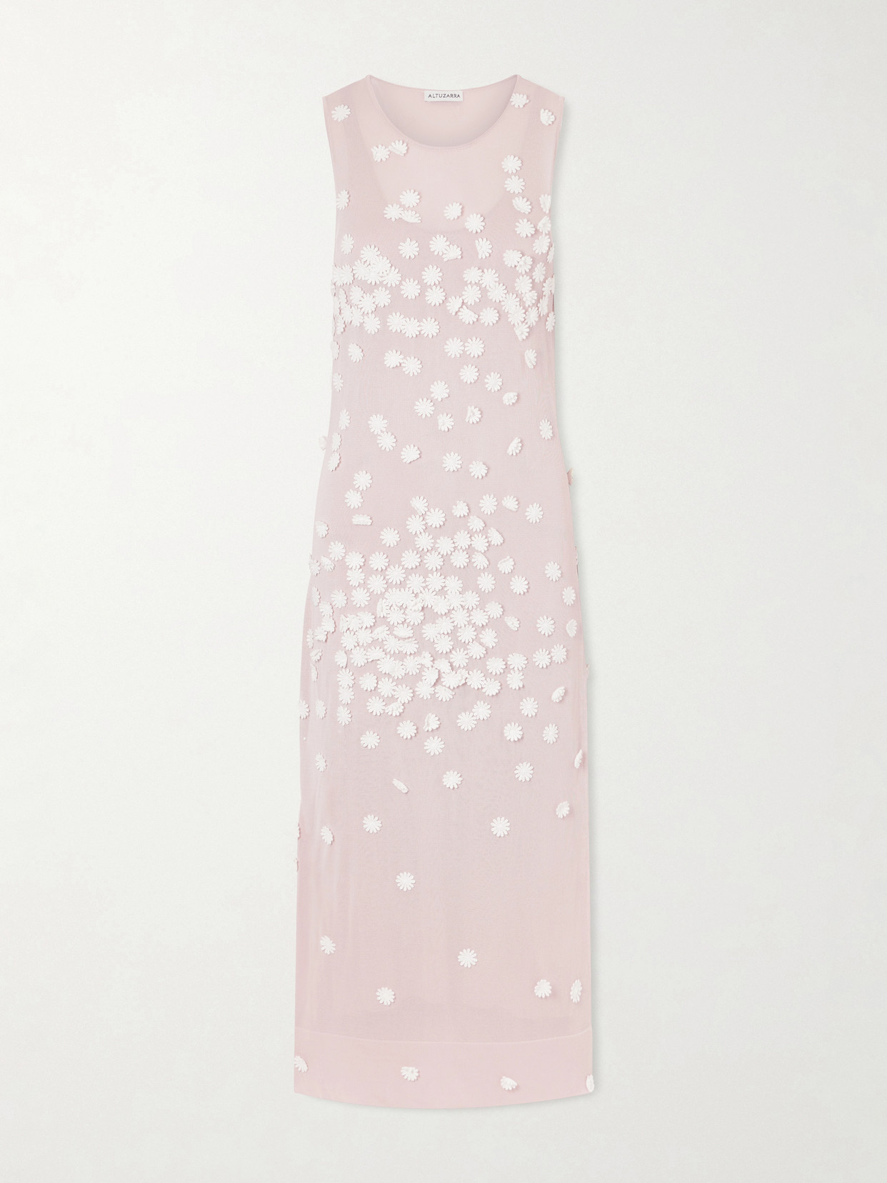 Altuzarra - Nelly Embellished Jersey Maxi Dress - Pink | NET-A-PORTER (US)