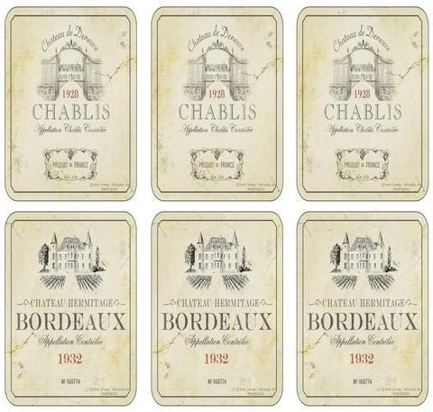 Pimpernel Vin de France Collection Coasters - Set of 6 | Amazon (US)