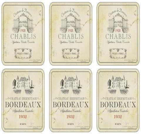 Pimpernel Vin de France Collection Coasters - Set of 6 | Amazon (US)