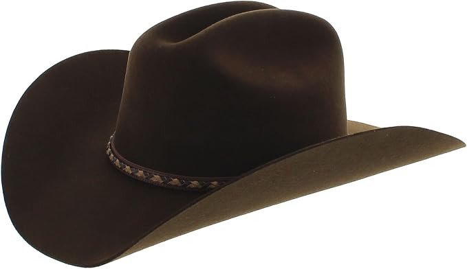 Justin Unisex Plains 2X Felt Cowboy Hat - Jf0242 Plns | Amazon (US)