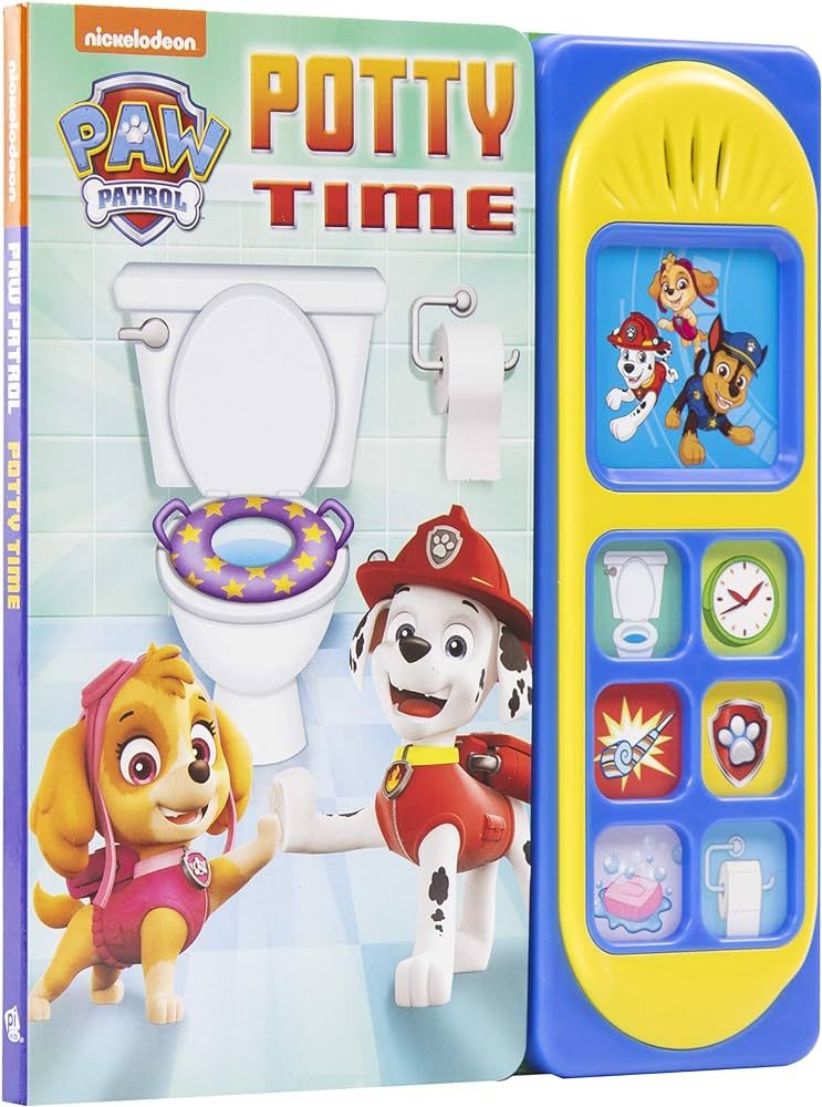 PAW Patrol Chase, Skye, Marshall, and More! - Potty Time - Potty Training Sound Book - PI Kids (P... | Amazon (US)