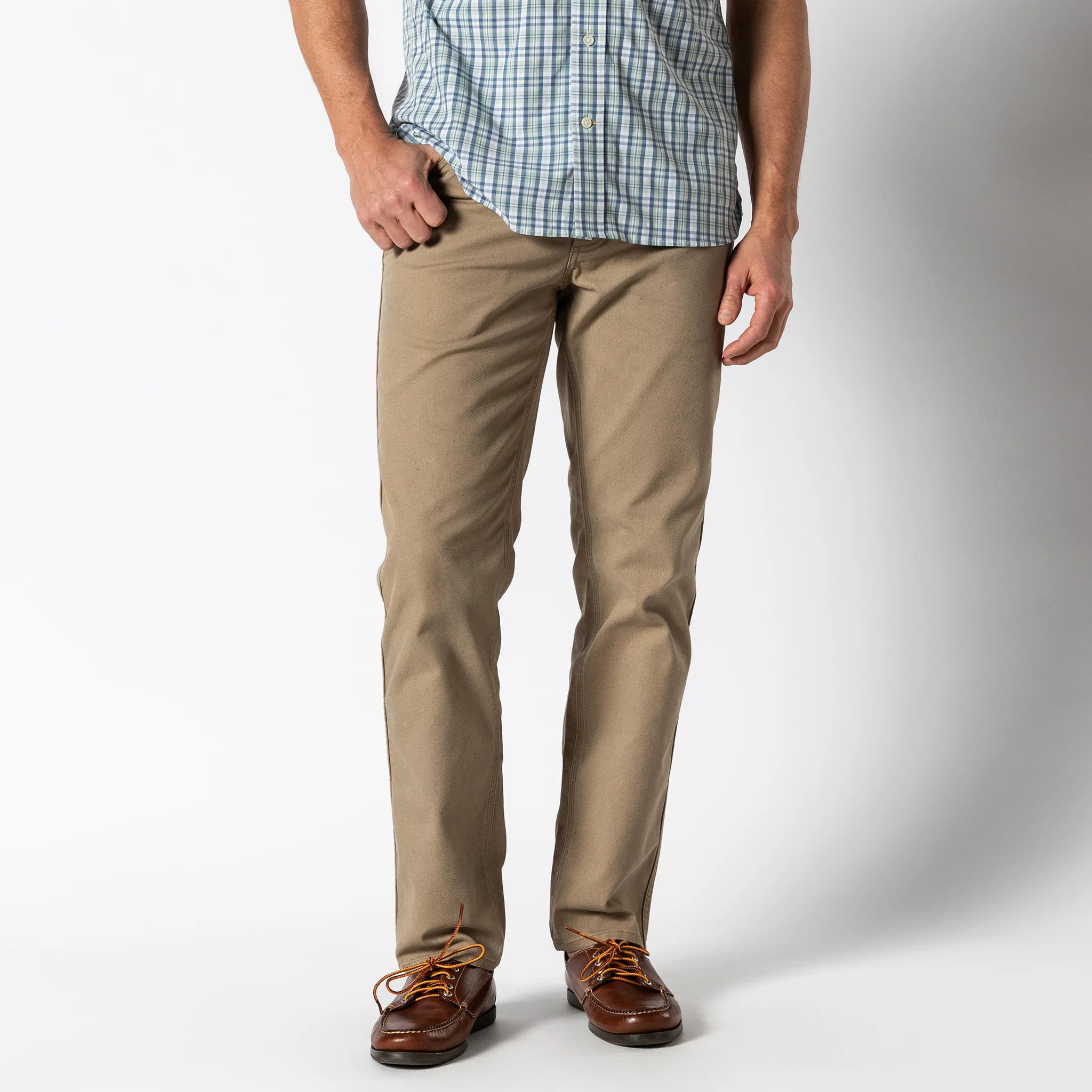 Field Canvas Five-Pocket - Khaki | Duck Head Apparel