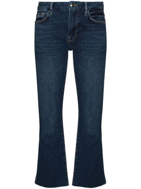 Le Crop flared jeans | Farfetch (US)
