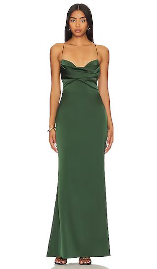 Tara Gown in Forest | Revolve Clothing (Global)