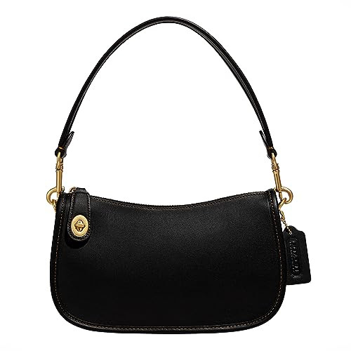 Coach The Coach Originals Glovetanned Leather Swinger, Black, One Size | Amazon (US)