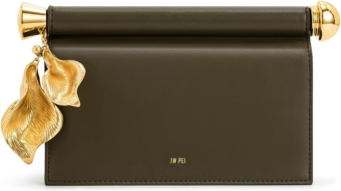 JW PEI Women's Holly Metal Pendant Embellished Clutch | Amazon (US)