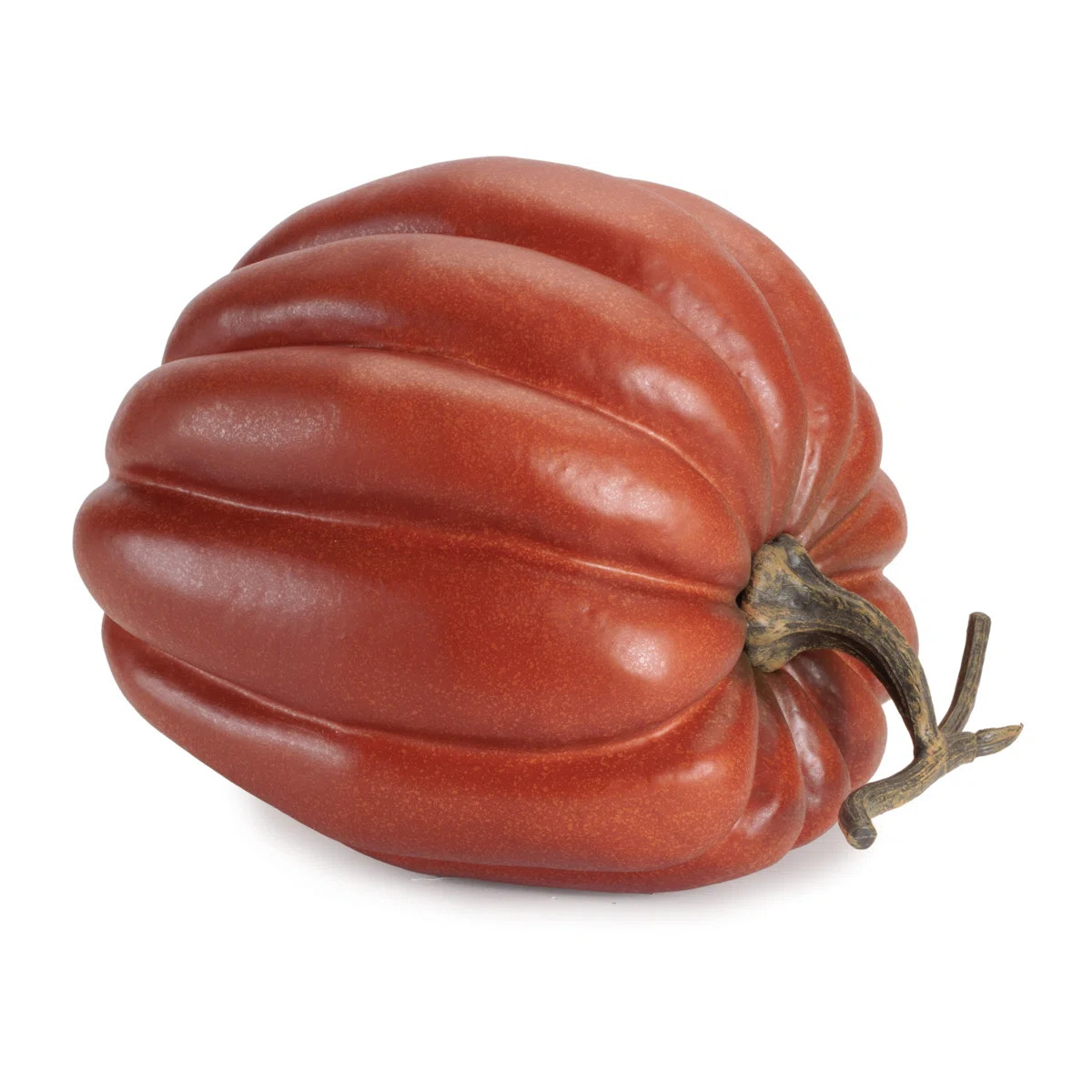 Rustic Ribbed Decorative Pumpkin 12.5"H | Wayfair North America