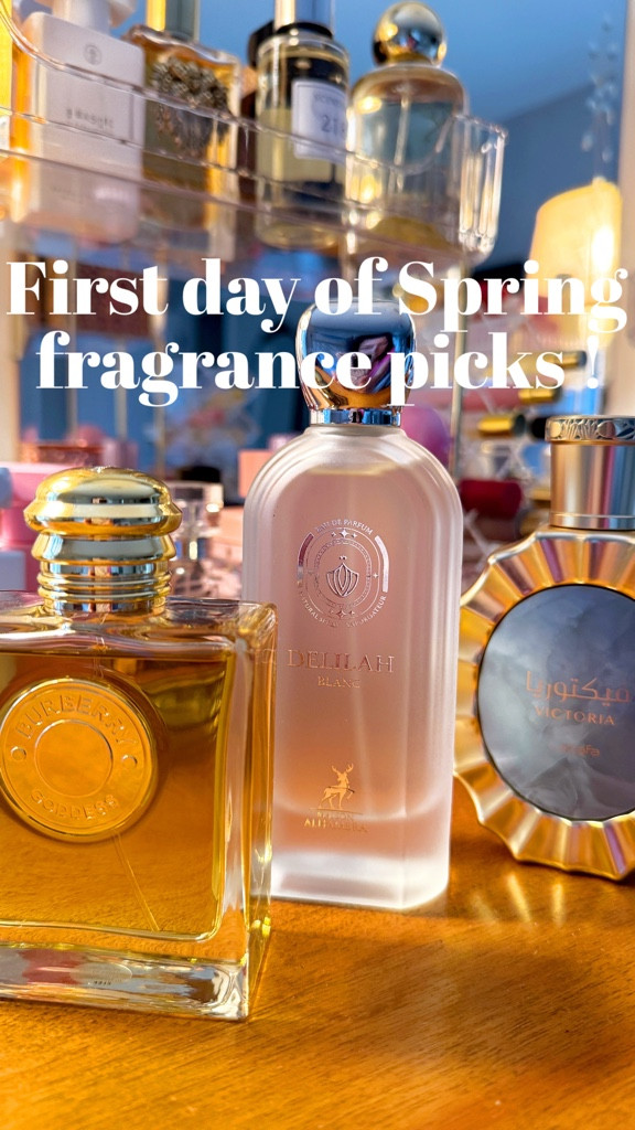 My spring fragrance trio 🌸
Clean, pretty, and easy to wear. These are on repeat right now.

#springfragrance #springperfume #perfumeoftheday #everydayperfume #scentoftheday #beautyfavorites 

#LTKSeasonal #LTKspring #LTKBeauty