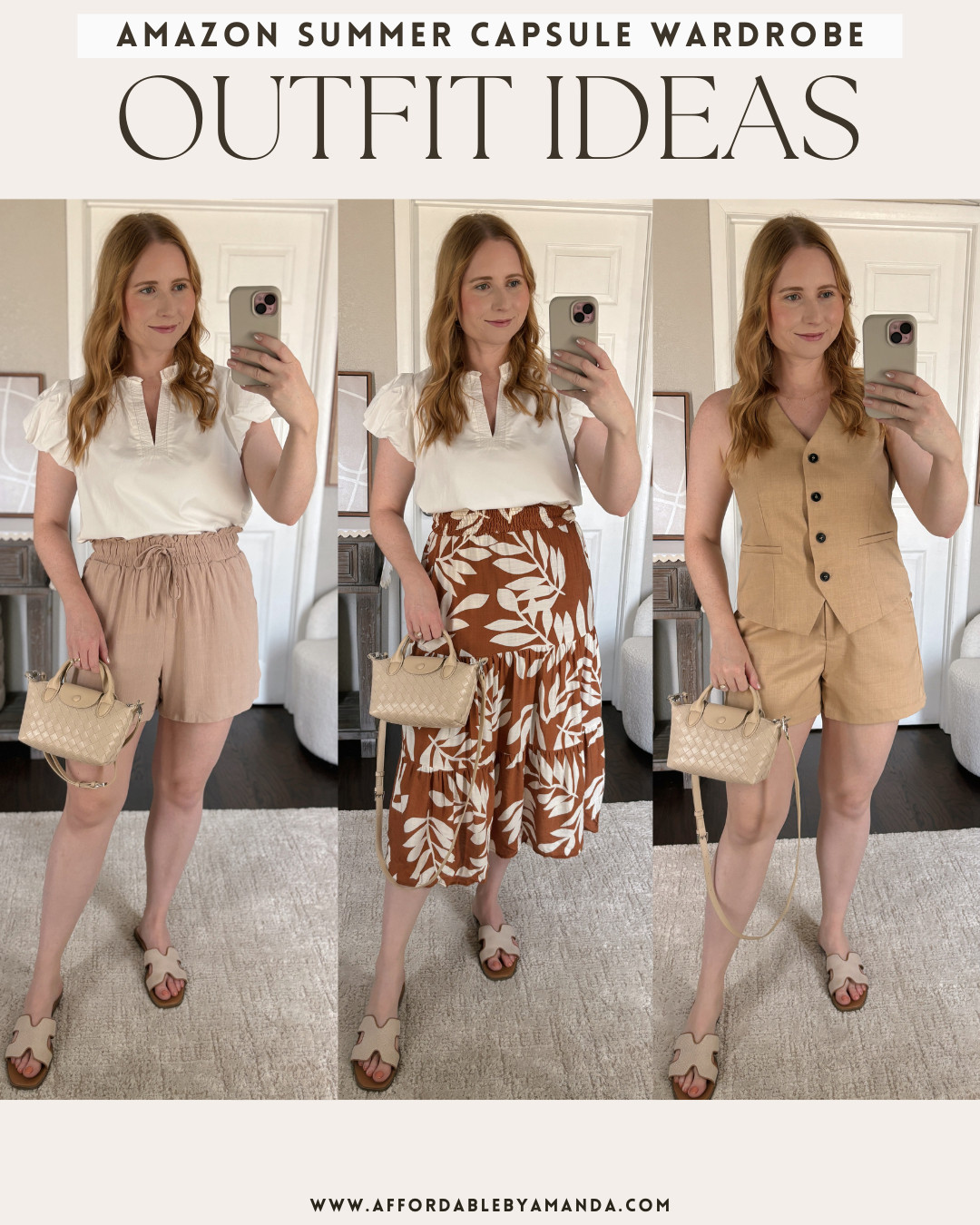 amazon summer capsule wardrobe , summer outfits, summer outfit ideas 

 #LTKSummerEdit #LTKMidsize #LTKFindsUnder50