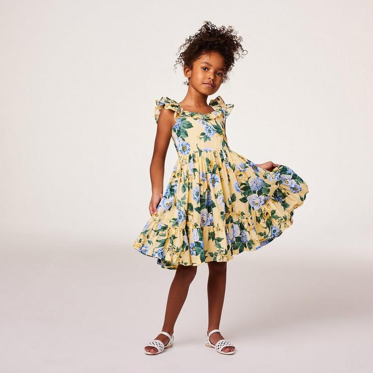 Floral Ruffle Sleeve Dress | Janie and Jack