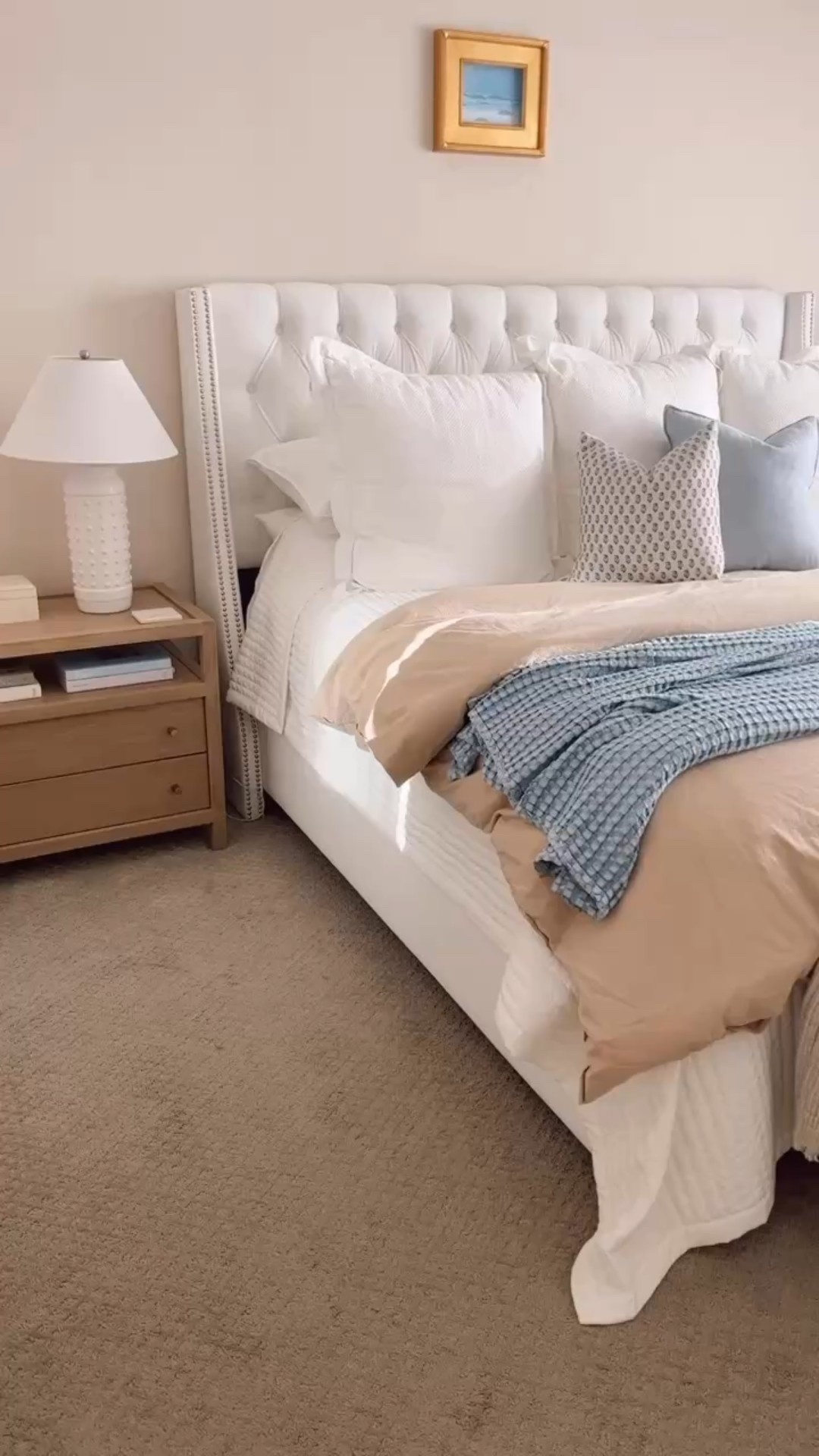 Bedroom decor, amazon bedding, master bedroom, quilt, waffle blanket, coastal bedroom, coastal decor, home decor 

#LTKHome