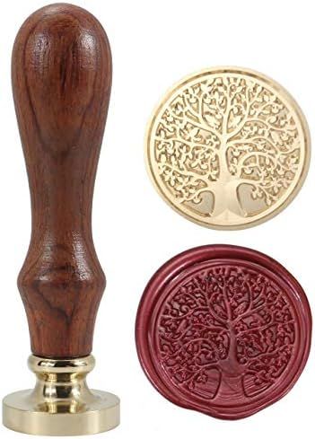 Tree of Life Wax Seal Stamp, Yoption Vintage 30mm Sealing Stamp Head for Decorating Wedding Lette... | Amazon (US)