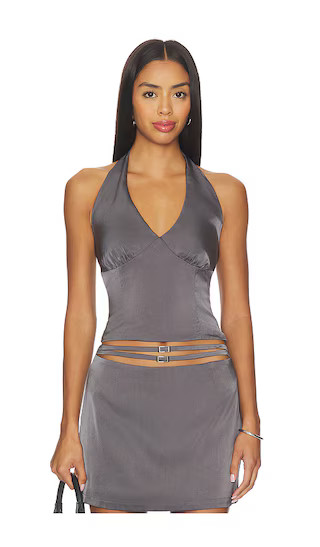 Chelsea Top in Slate | Revolve Clothing (Global)