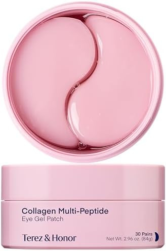 TEREZ & HONOR Peptide Collagen Under Eye Patches - 60 Korean Firming, Glowing & Hydrating Hydroge... | Amazon (US)