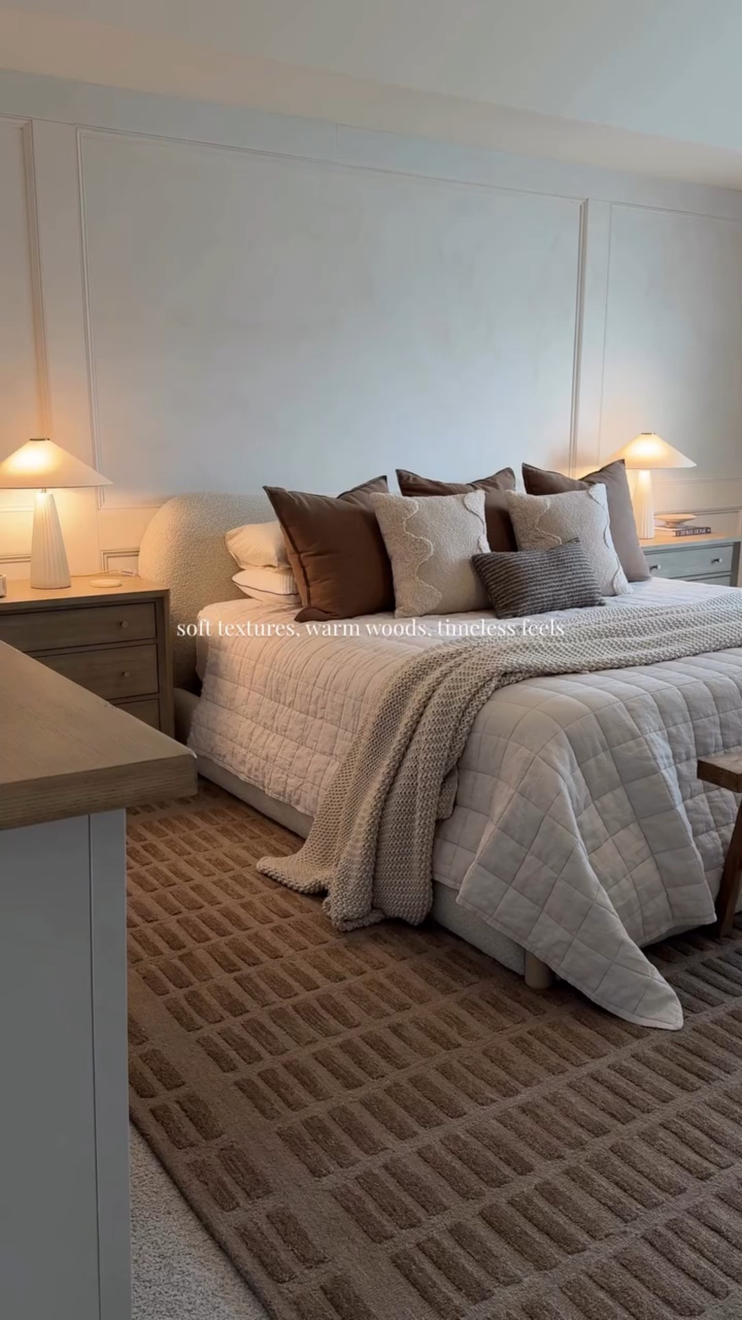 Soft textures, warm woods, timeless feels ✨
@wayfair 

These are the pieces I’ve truly loved & new finds that make our bedroom feel complete.
all linked while they’re on sale 🤎

Comment FINDS & I’ll send you the link
👉 follow @neutralcatt for more finds that feel like home

#wayfair #wayfaircreator #bedroom #wayfairfinds
#wayfairdecor #bedroominspo #neutralhome #modernbedroom #modernorganic #quietluxuryhome
#cozybedroomvibes #neutralinteriors #homeinteriors
#interiorfavorites #homestylingideas #styledspaces #organicmodern #softtextures #warmminimalism
#homewithintention #myhomestyle #designthatfeelslikehome #interiorfinds #neutralcattfinds