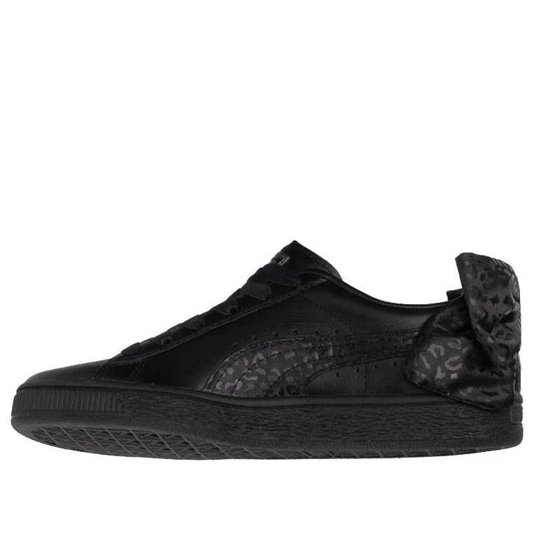 (WMNS) PUMA Basket 'Bow - Black Leopard' 367828-02 | KICKS CREW
