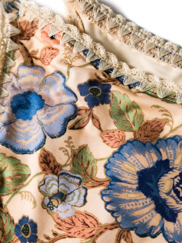 ZIMMERMANN Junie floral-print Bikini Set - Farfetch | Farfetch Global
