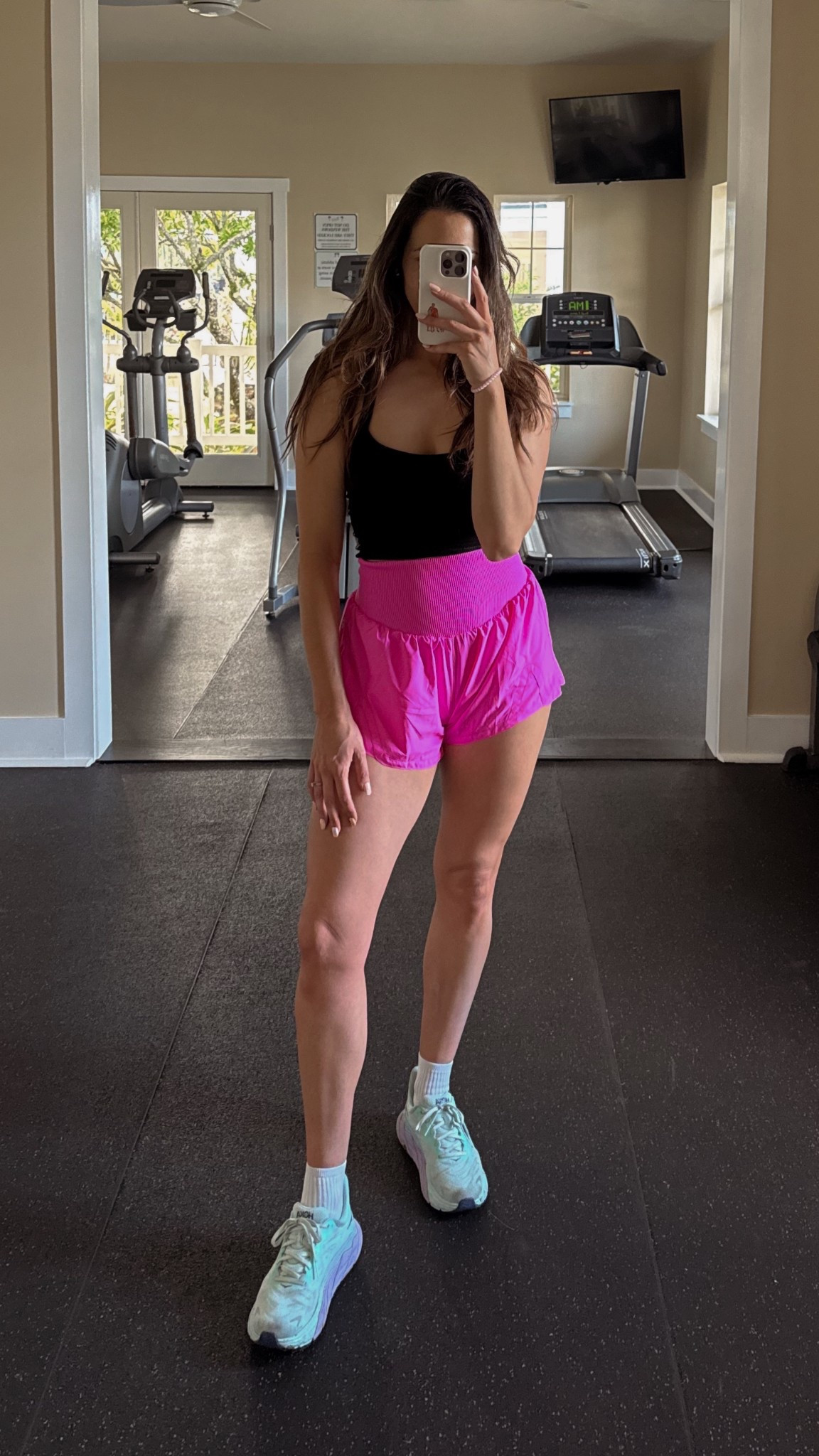 these workout shorts are SO GOOD. comfy, cute & affordable! I wear a medium! 

#LTKActive #LTKFindsUnder50