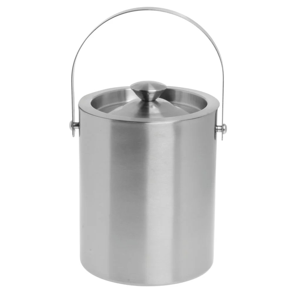 HUBERT® Ice Bucket with Lid 2.1 Quart Double Wall | Walmart (US)