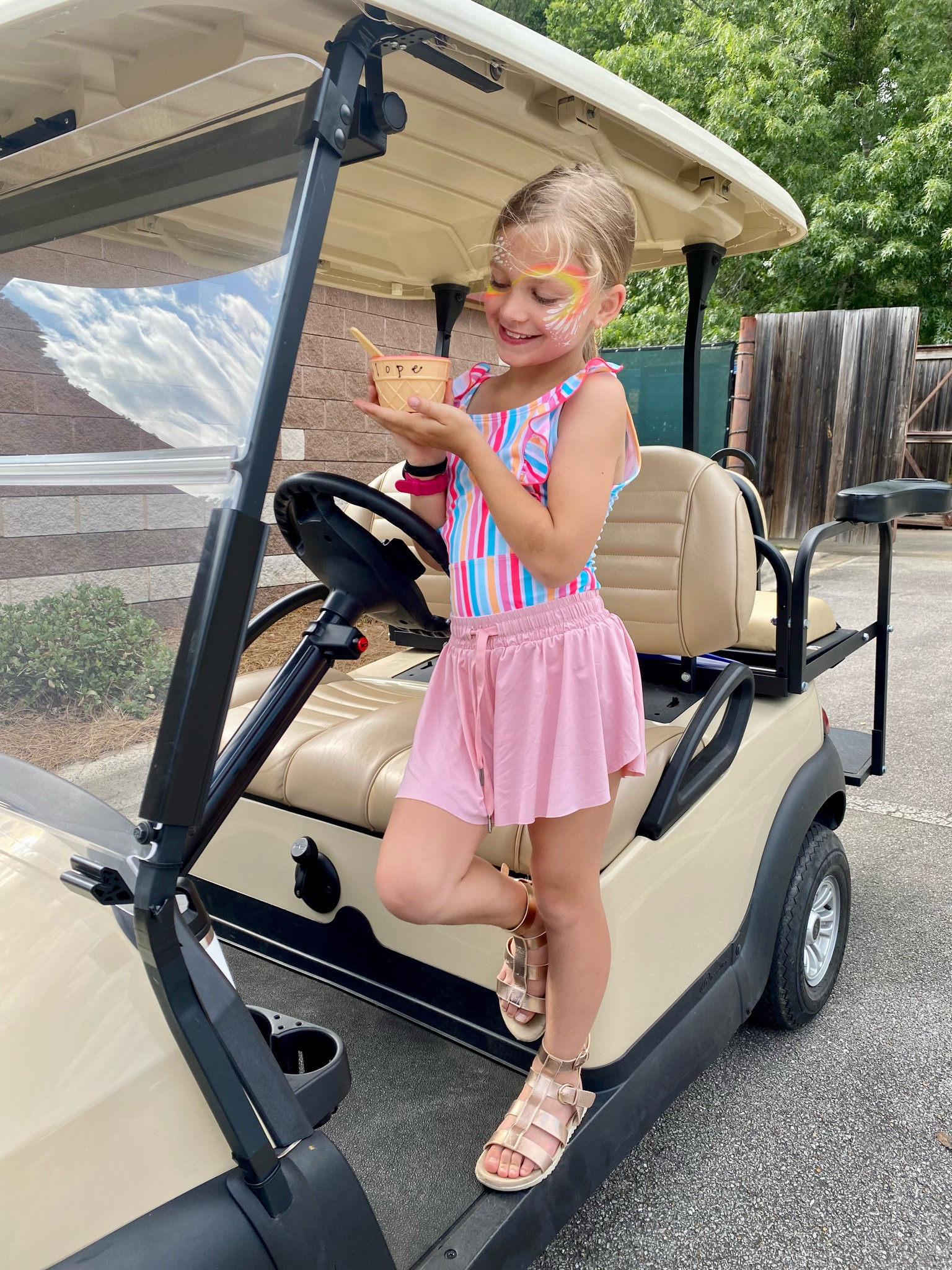 The sweet girl went to the cutest ice cream birthday party! They made sundaes. The cup & spoon were the favor, such a cute idea! 🍦

#LTKkids #LTKfamily #LTKhome