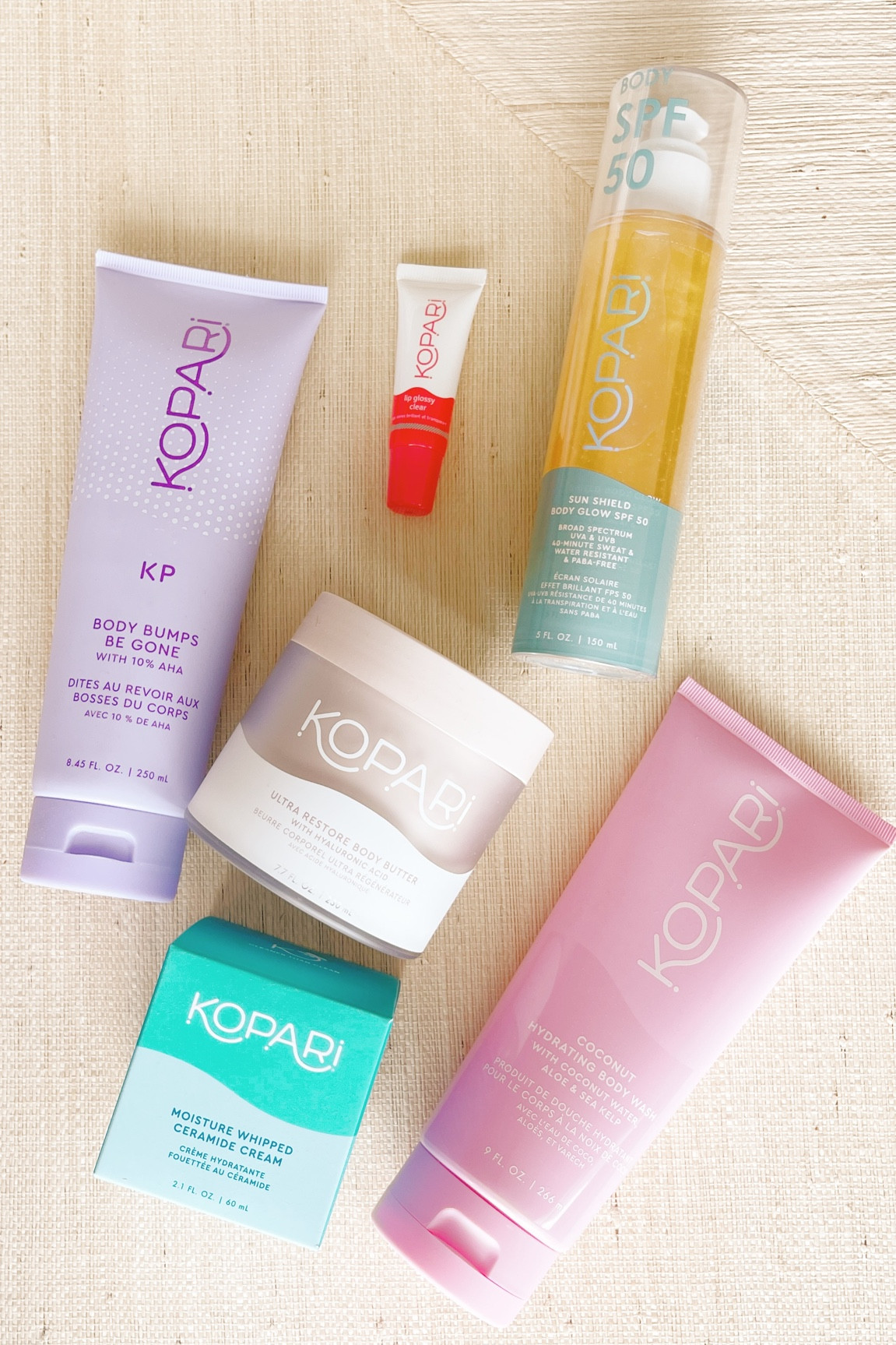 Kopari skincare goodies 