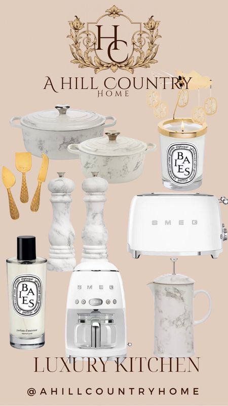 My Bloomingdales luxury kitchen favorites! Marble le creseut, smeg, dyptique, McKenzie childs 


#LTKhome #LTKGiftGuide #LTKHoliday