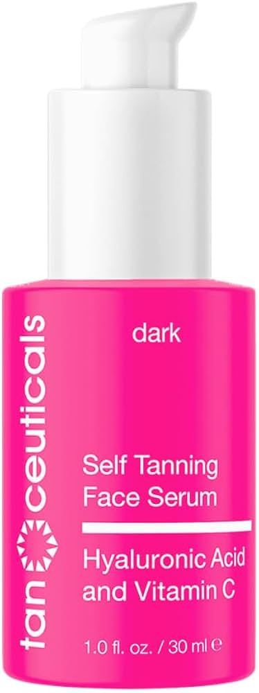 Tanceuticals Self Tanning Face Serum - Color-Correcting and Hydrating with Vitamin C & Hyaluronic... | Amazon (US)