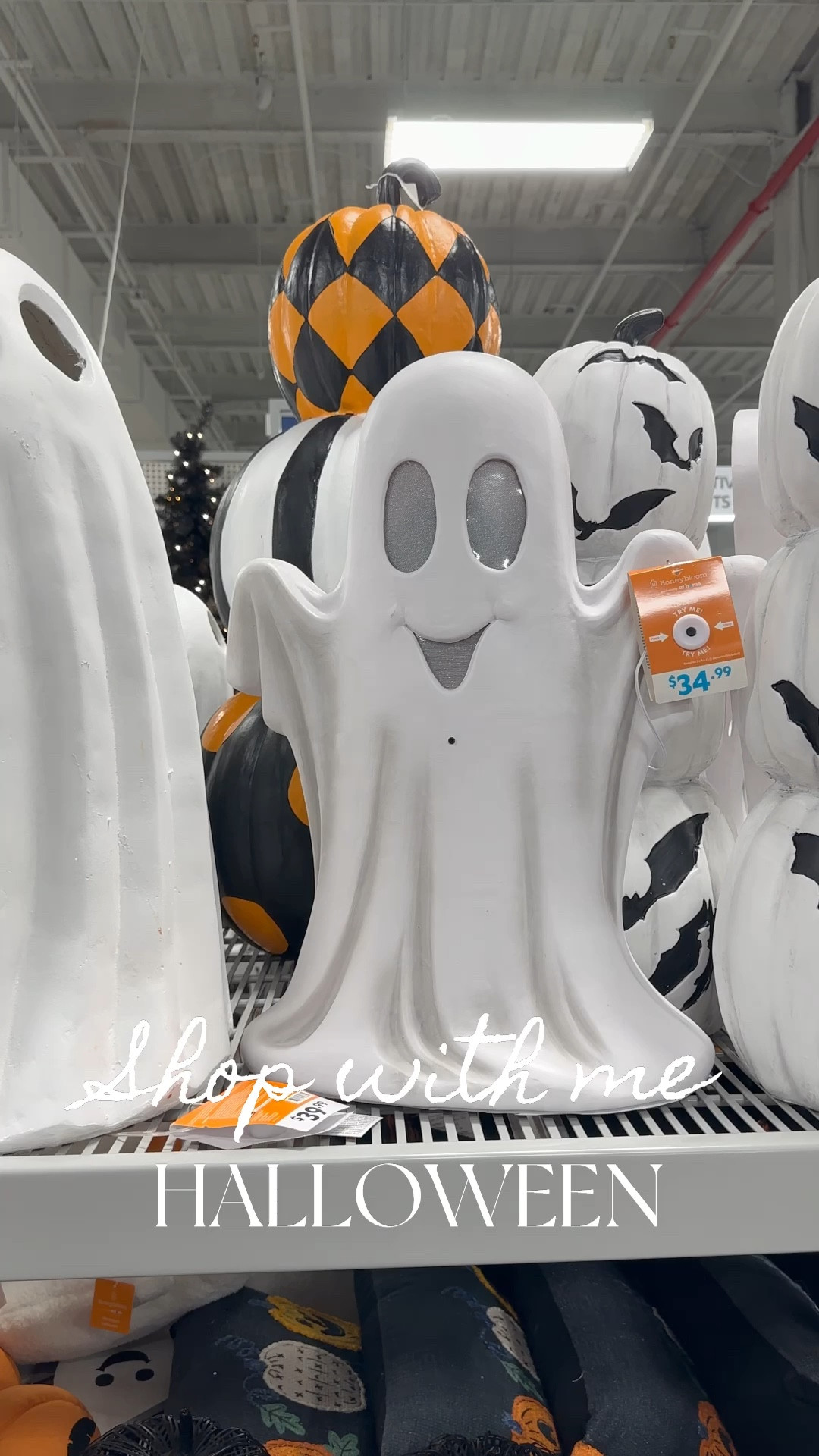 Halloween decor
LED ghost
Jack o lantern 
Ghost candles
Ghost pillows

#LTKHome #LTKSeasonal