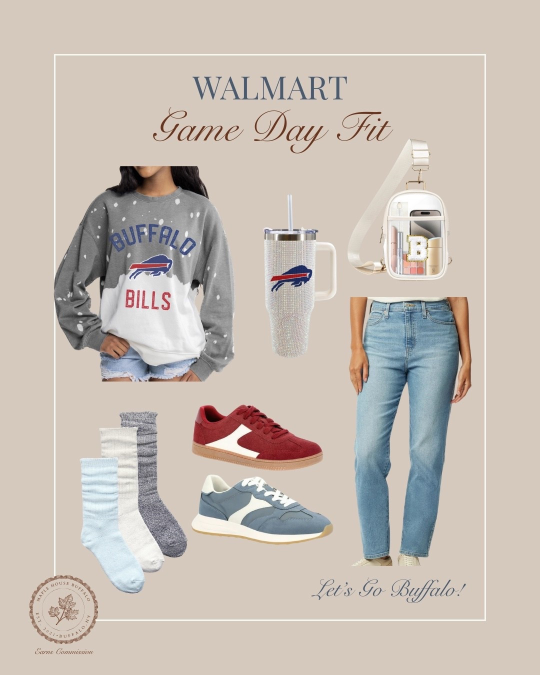 Game Day Fit
Football season is upon us - Let’s Go Buffalo!

Buffalo Bills | Women’s Activewear Apparel | Walmart Fashionn

#LTKActive #LTKSeasonal #LTKStyleTip