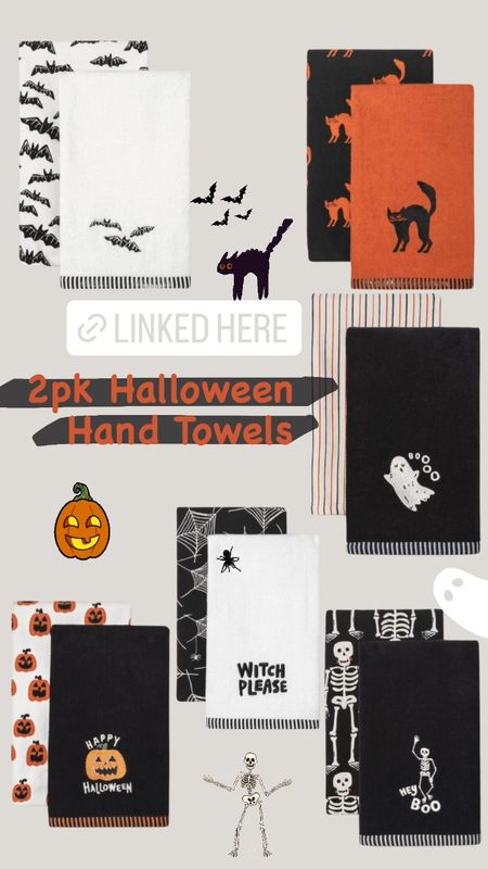 2pk Halloween Hand Towels for only 5 dollars. Who’s ready to start decorating for Halloween???

#LTKSeasonal #LTKhome