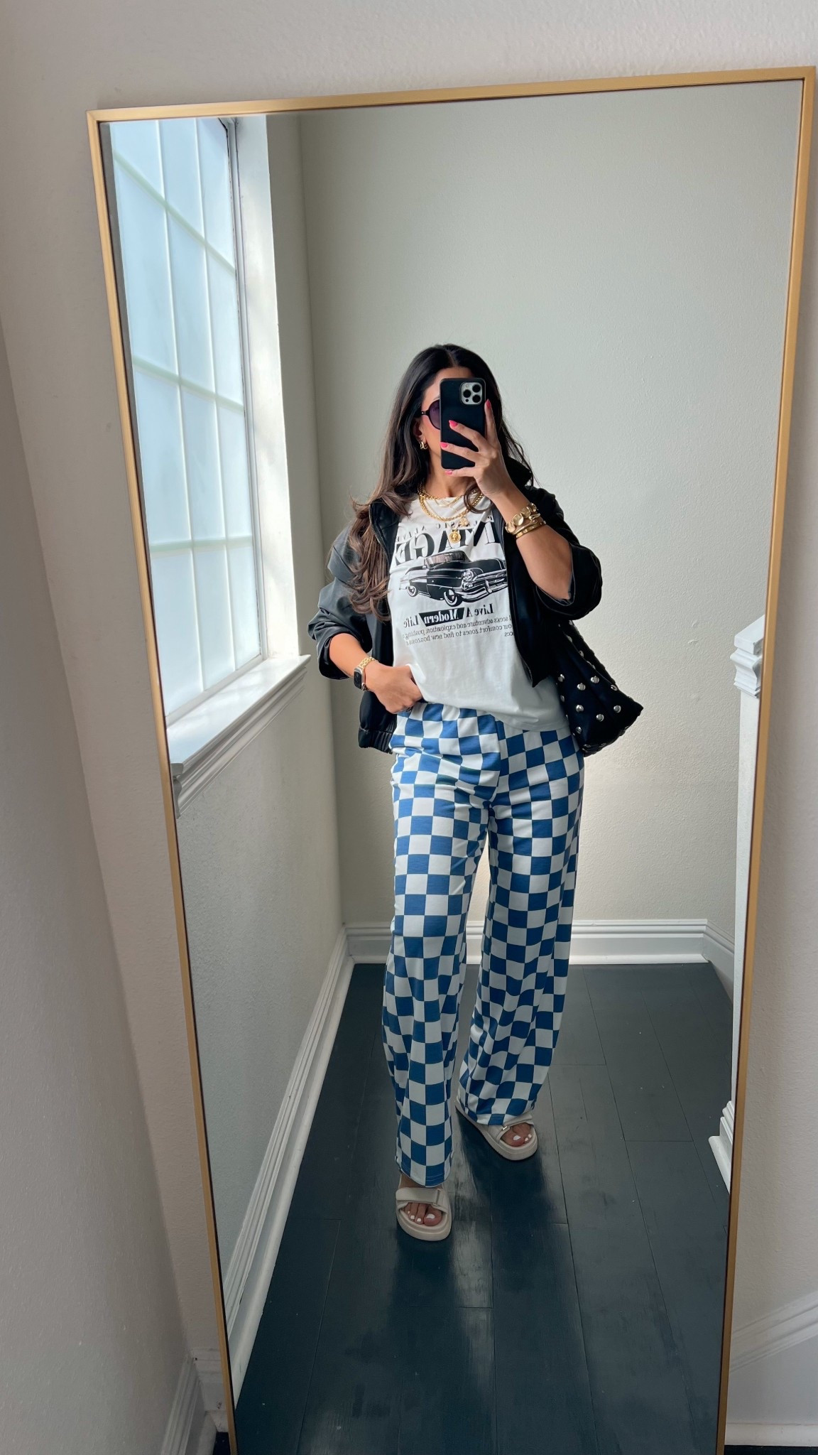 Obsessed with this look! Checkered pants are a must!! 

#LTKSeasonal #LTKMidsize #LTKootd
