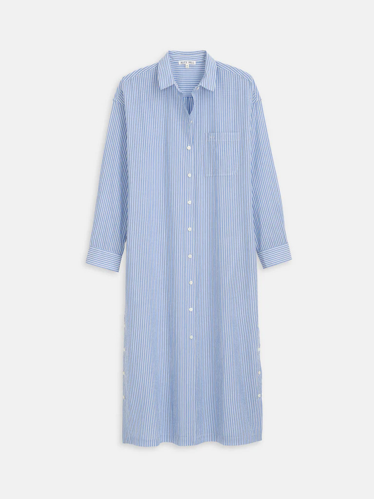 Kerry Shirtdress In Seersucker | Alex Mill