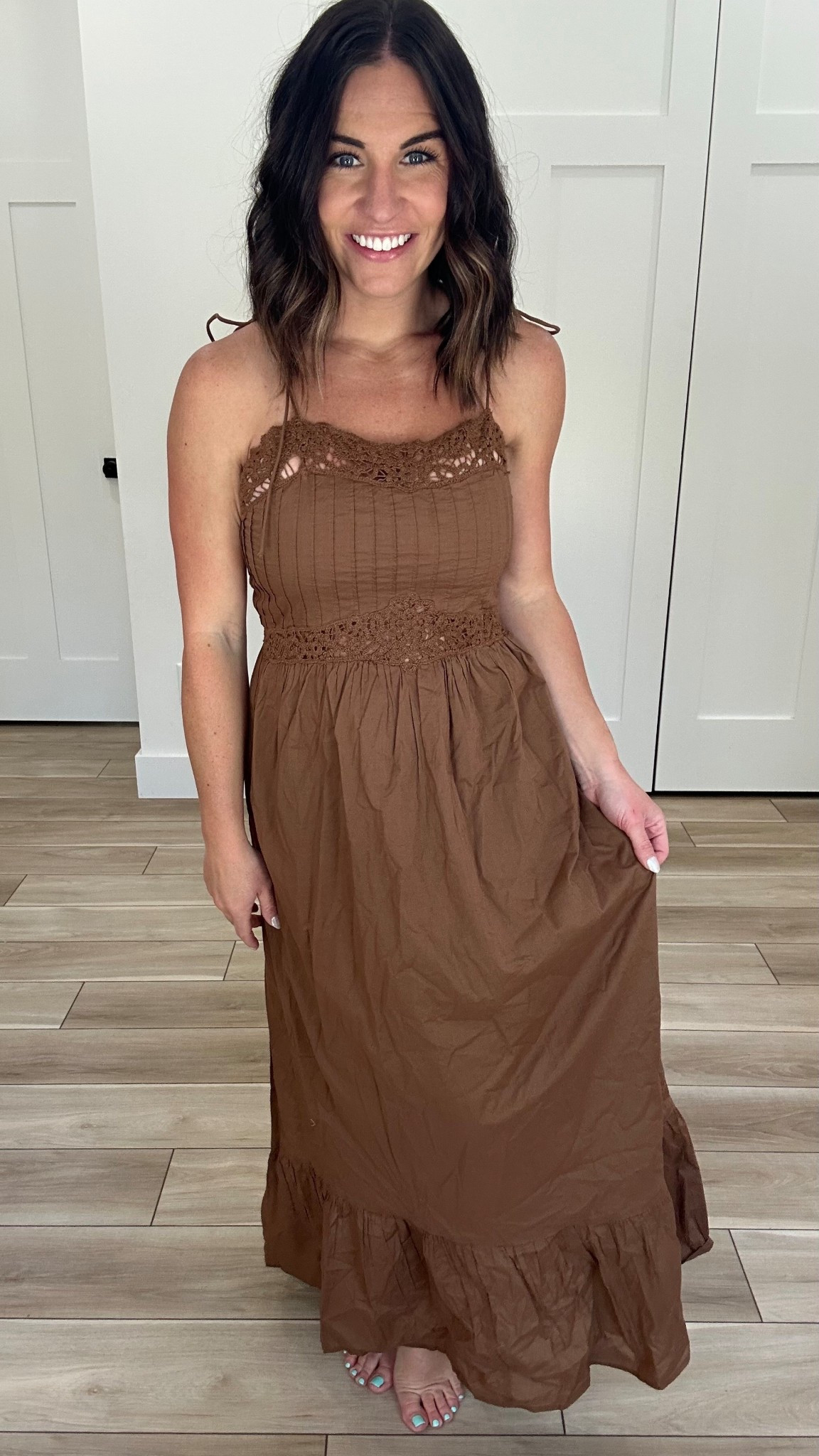 Wearing my true size small!

#LTKootd