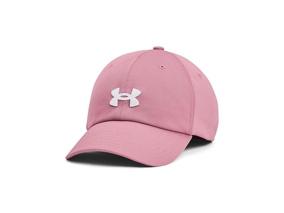 Under Armour Blitzing Women's Hat Adjustable Caps Pink Elixir/White, Polyester | Zappos