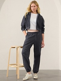 Forever Fleece High Rise Cargo Jogger | Athleta