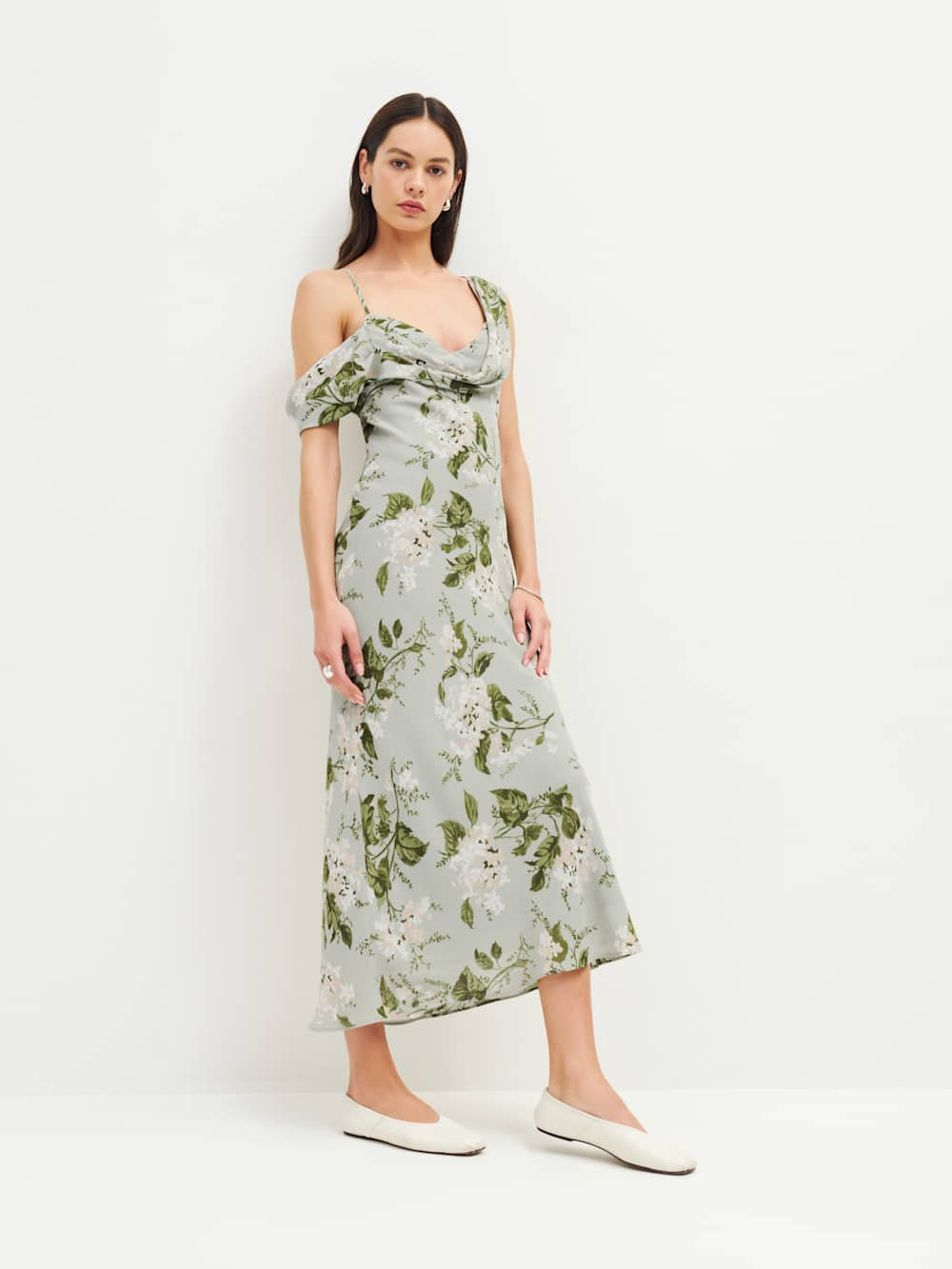 Petites Reya Dress | Reformation (Global)