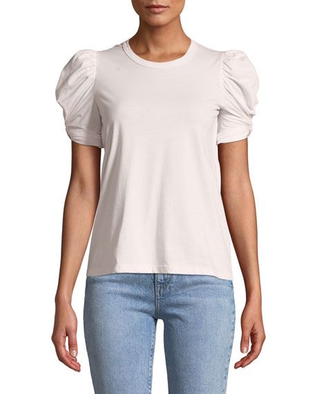 A.L.C. Kati Puff-Sleeve Tee | Neiman Marcus