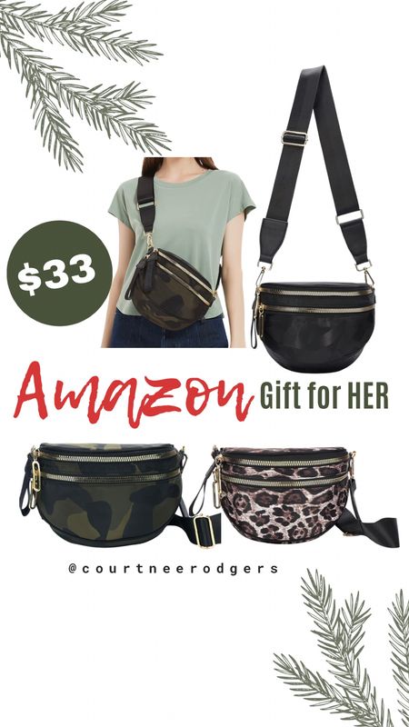 Amazon Gift for her …belt bag $33 🎄✨

Gifts for her, belt bag, Amazon fashion, gifts under $50, Amazon gifts 

#LTKHoliday #LTKunder50 #LTKSeasonal