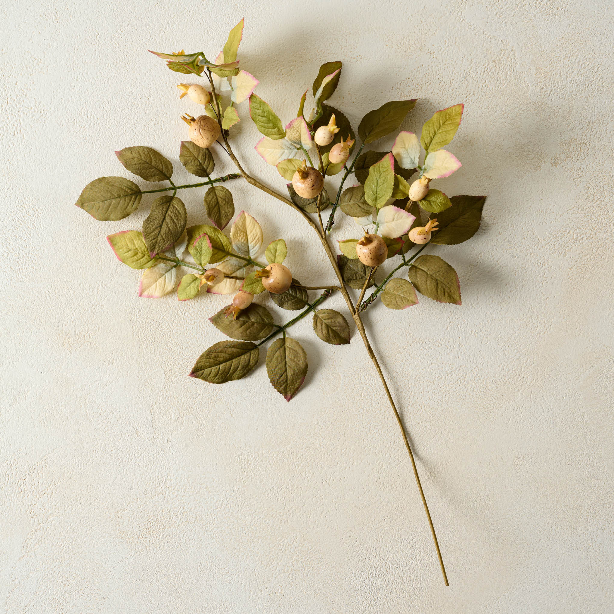 Cream Berry Stem | Magnolia