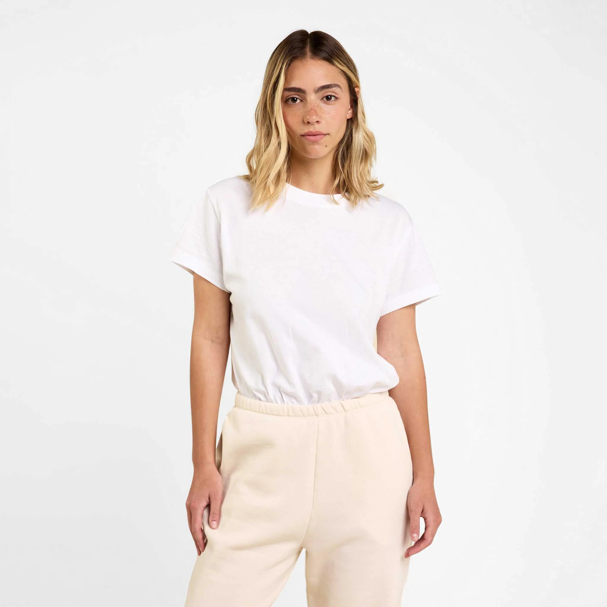 Everyday T-Shirt Bodysuit | White | Nuuds US