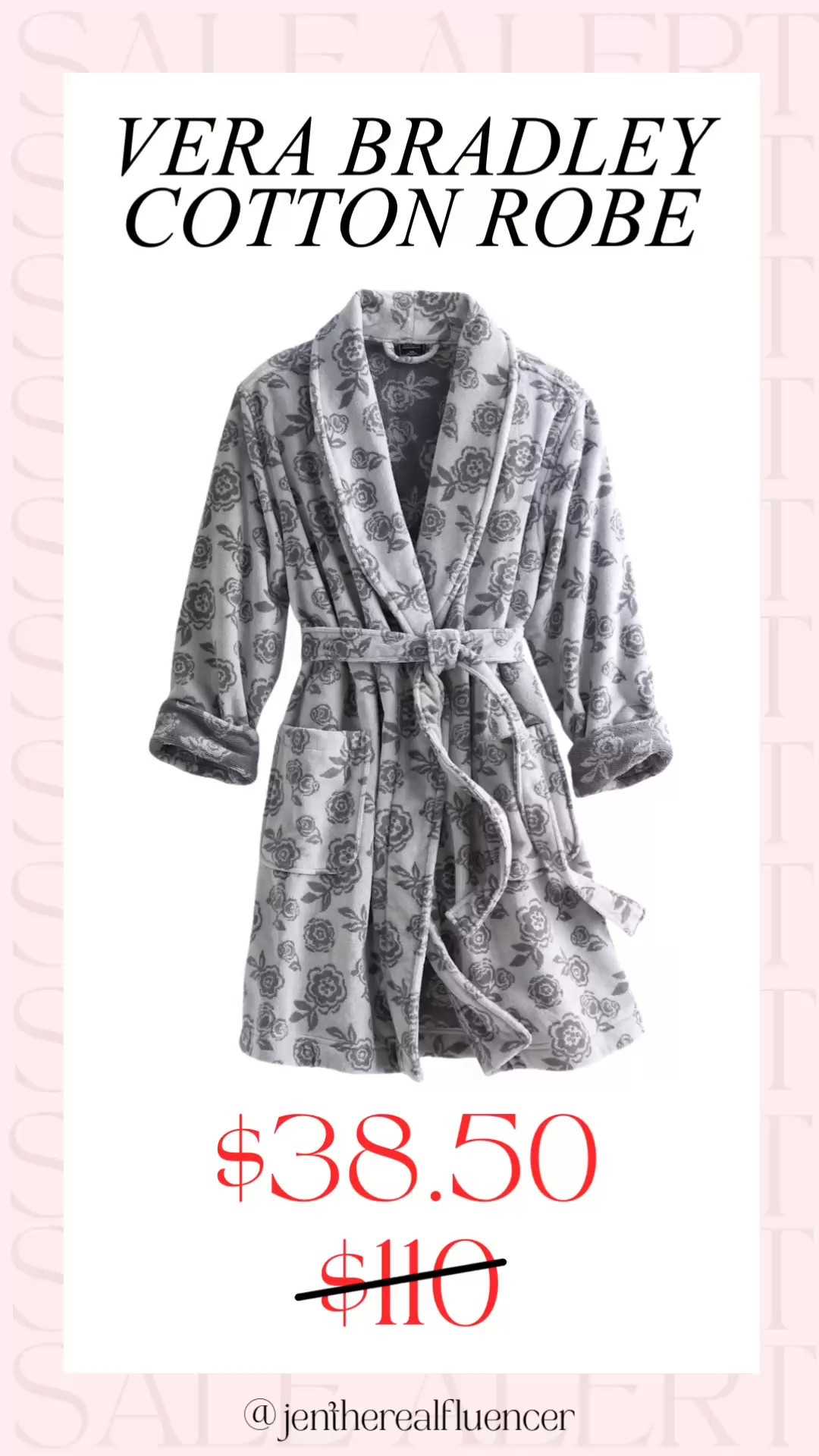 Vera Bradley cotton robe on major sale at Target!! 

#LTKgrwm #LTKmorningroutine #LTKSaleAlert