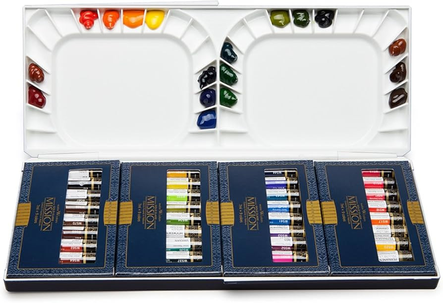 Mijello Mission Gold Water Color Palette Set, 36 Colors | Amazon (US)