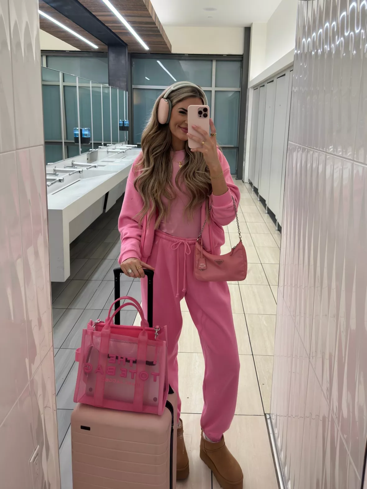 The Medium Tote Bag - Marc Jacobs - Nylon - Pink