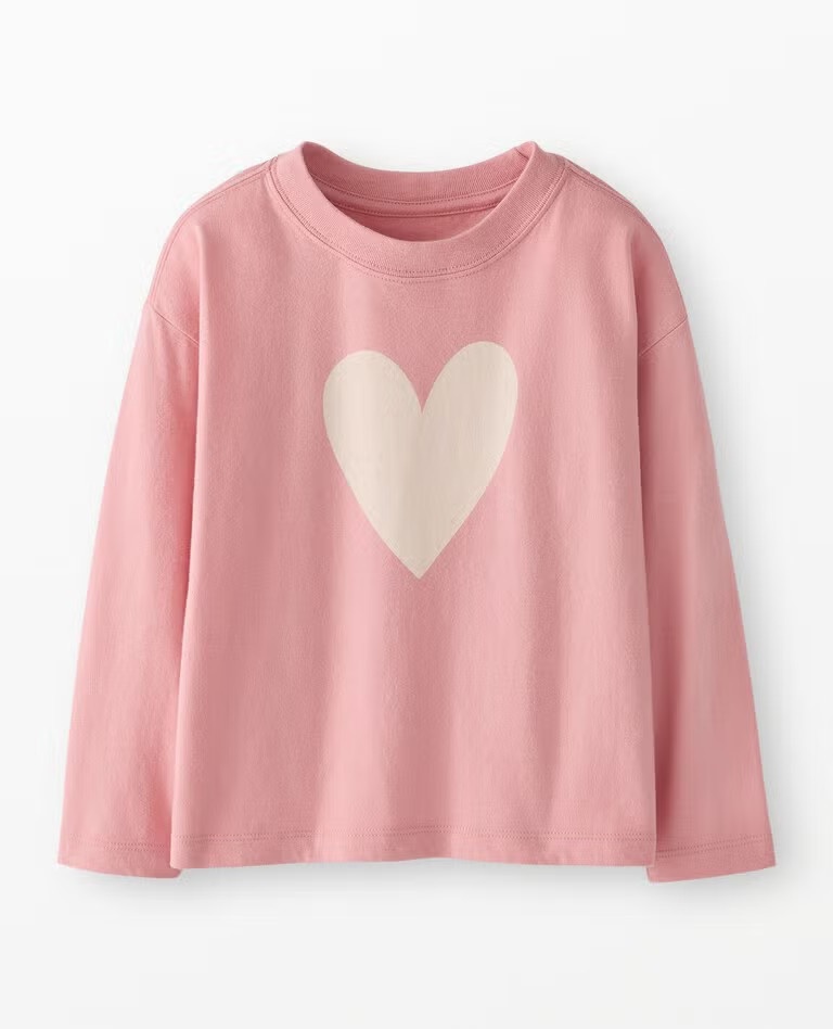 Long Sleeve Relaxed Fit Graphic T-Shirt | Hanna Andersson