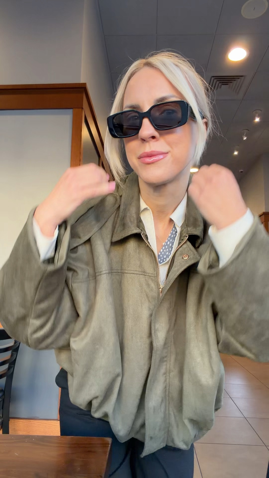 Currently obsessed with this green suede jacket. It instantly elevates even the simplest outfit.


#ltkstyle #ltkfashion #suedejacket #fallstyle #stylefinds #outfitinspo #wardrobefavorites

#LTKdayinmylife #LTKSpringSale #LTKFestival